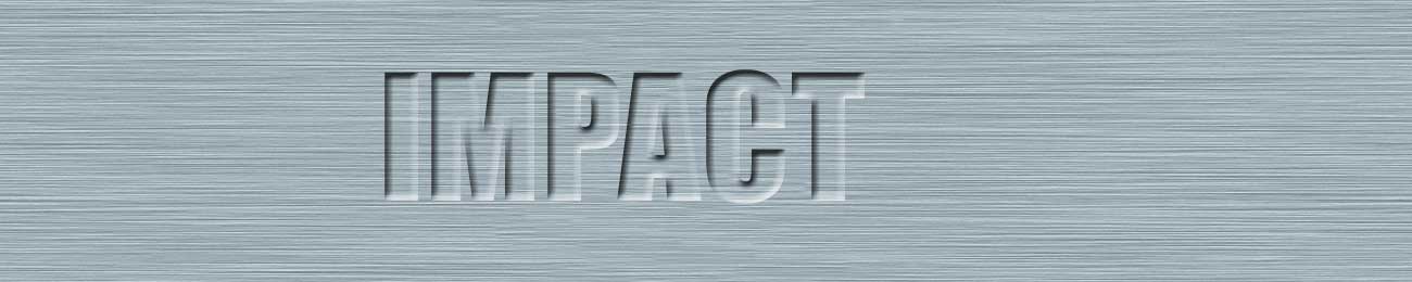 Al's chrome background with carved name